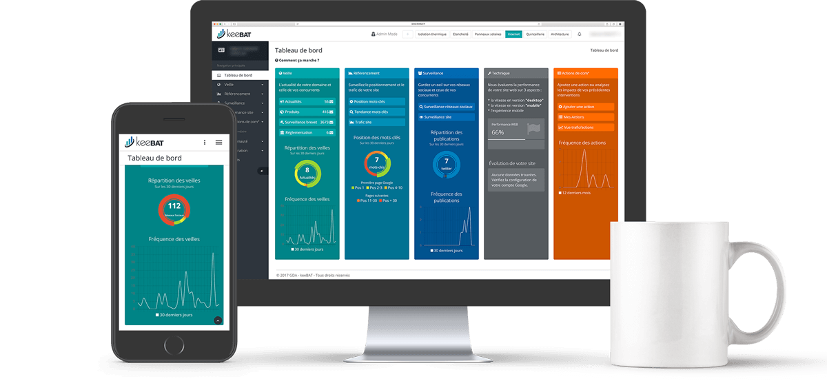keeBAT sur différentes plateformes